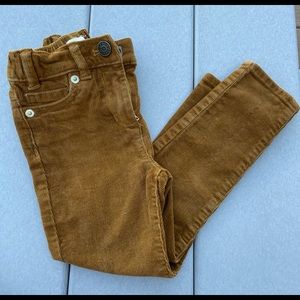 J Crew Toddler Girls Corduroy Pants size 4 EUC